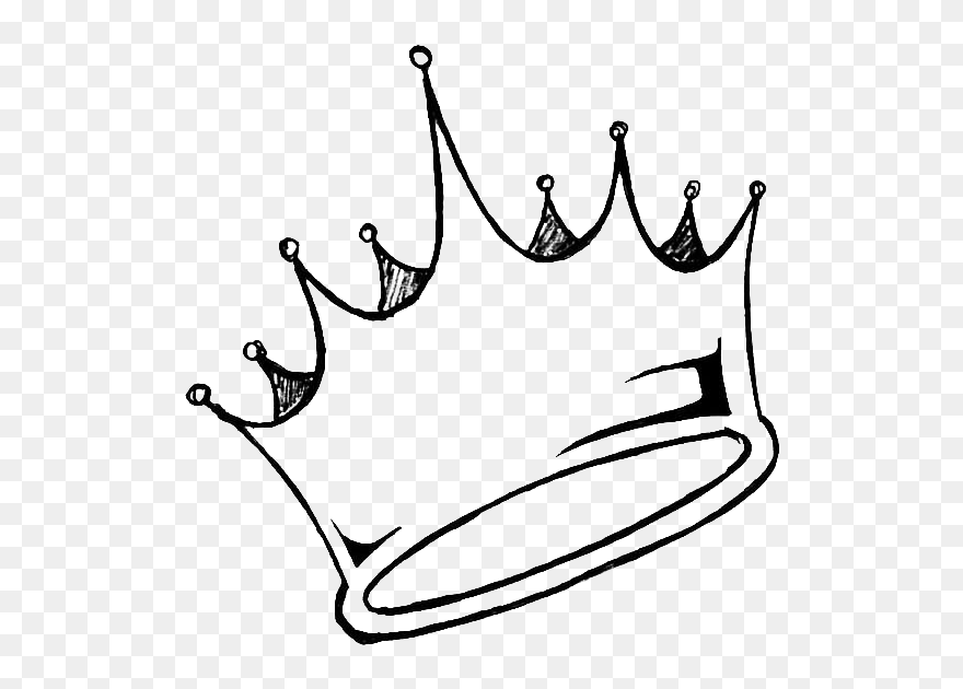 King Crown Png Photo - Crown Drawing Black And White Clipart
