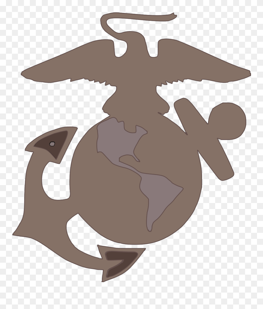 United States Marine Corps Logo Svg Clipart