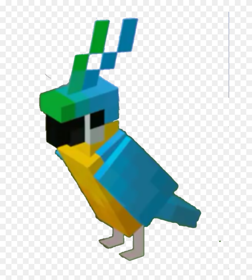 Minecraft Parrot Dancing Gif Transparent Clipart