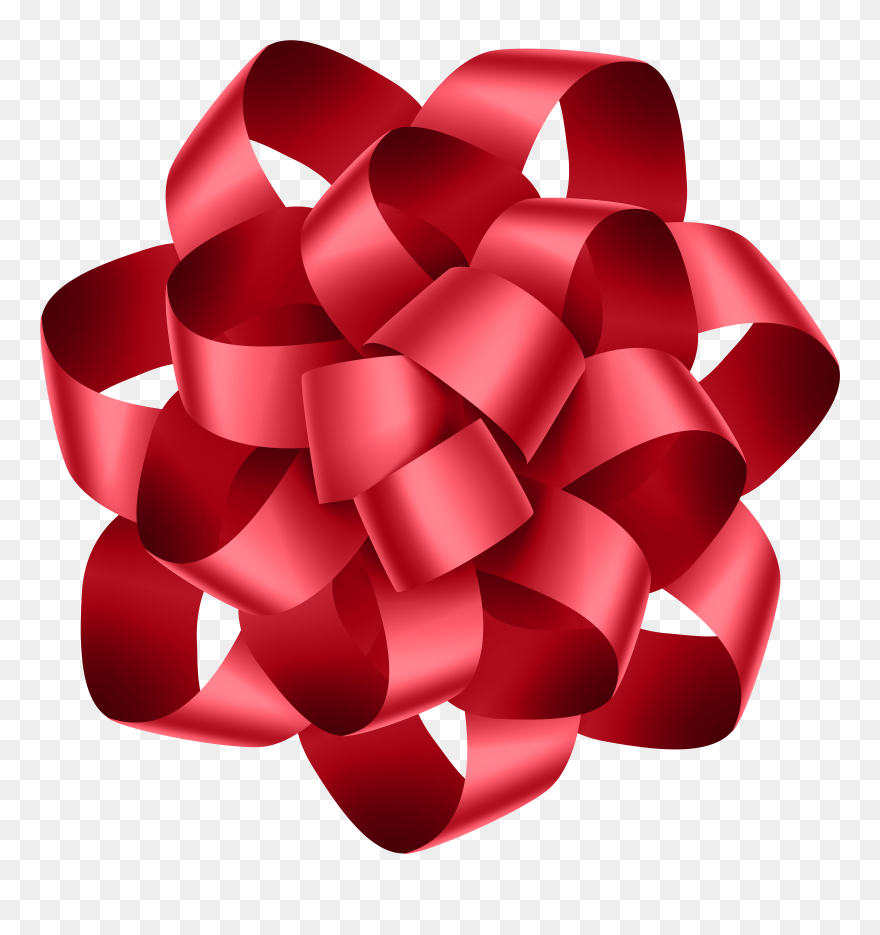 Green Gift Ribbon Png Clipart