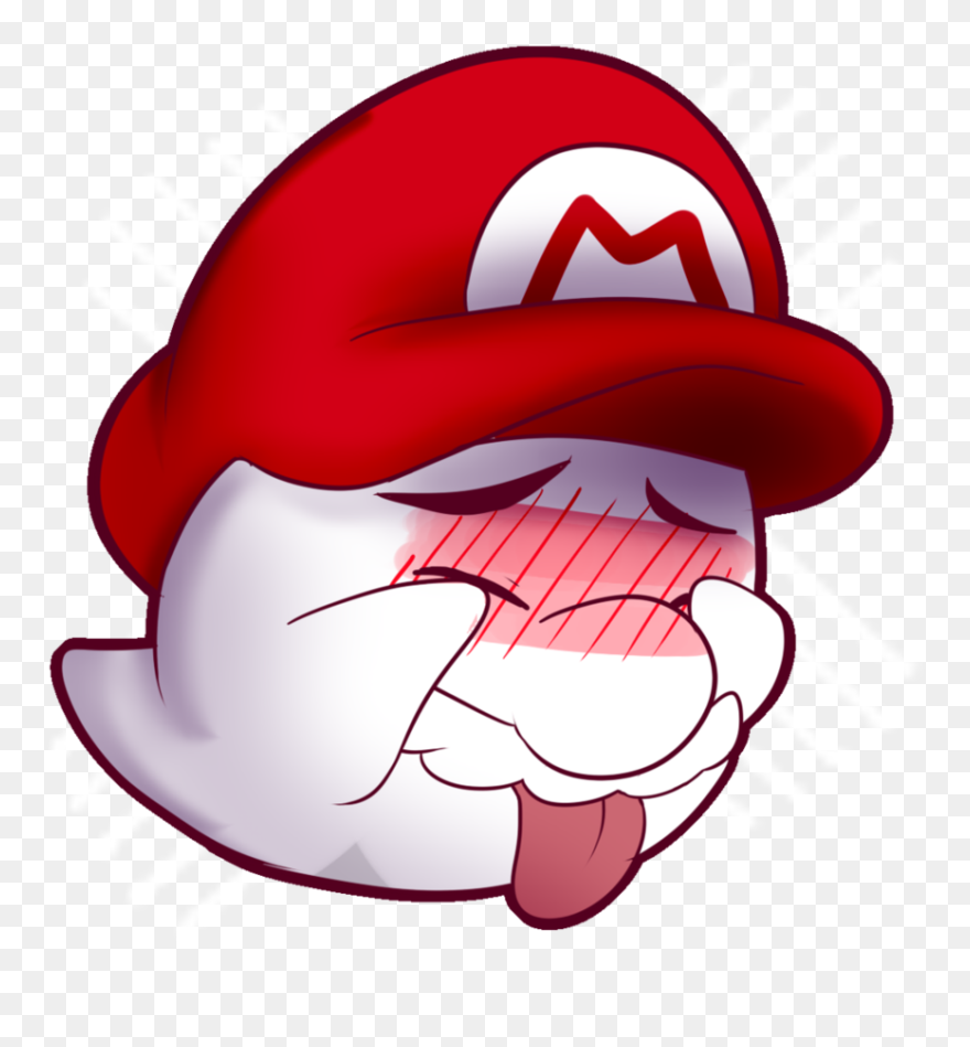 Super Mario Bros - Super Mario Boo Mario Clipart