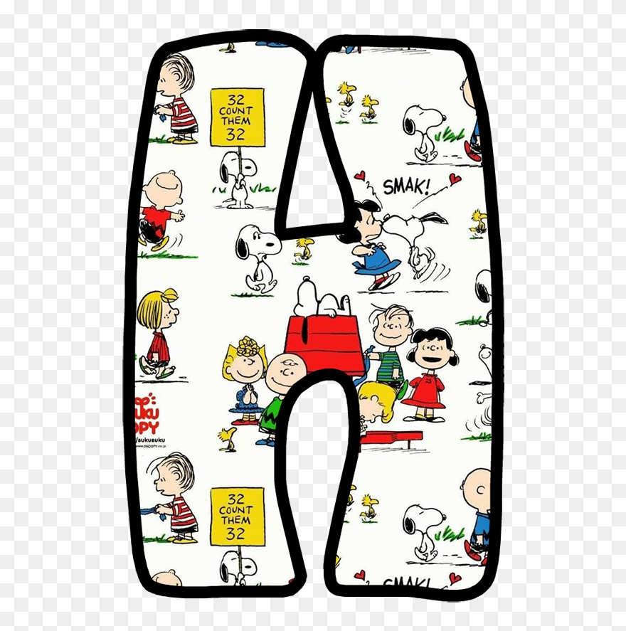 Charlie Brown Letter O Clipart
