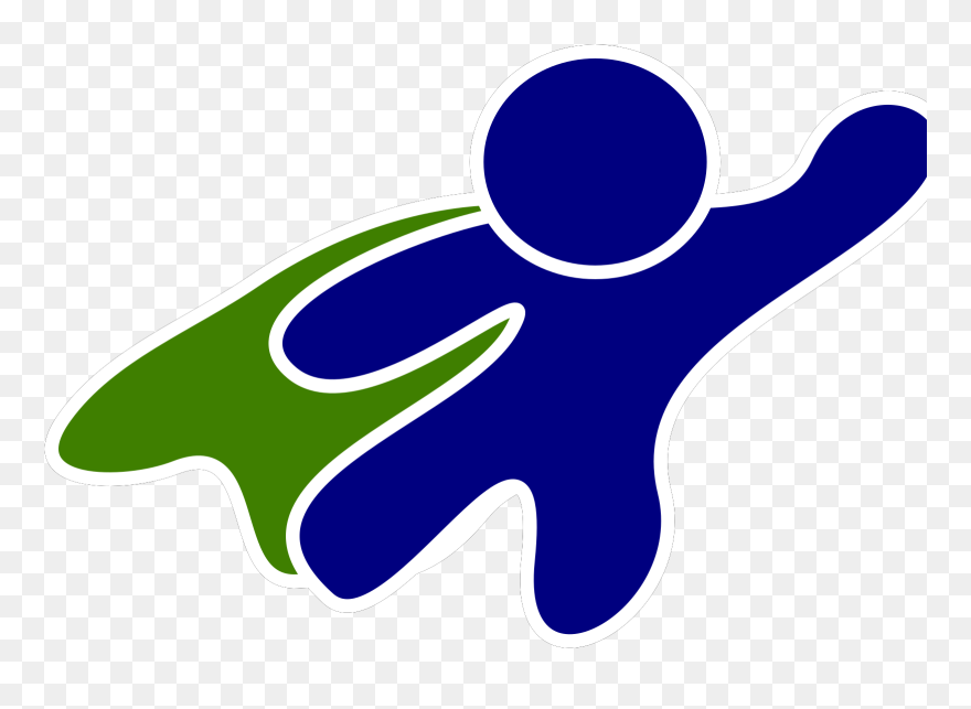 Stick Man Super Hero Clipart