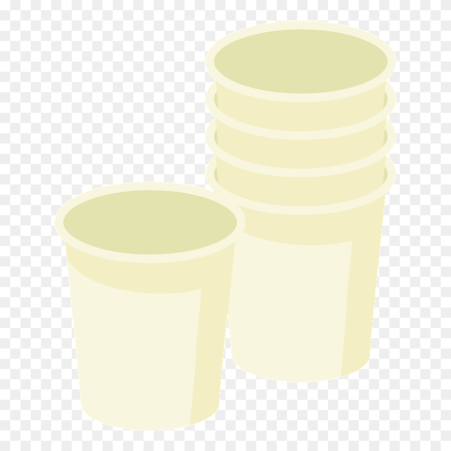 Paper Cup Clipart - Flowerpot - Png Download