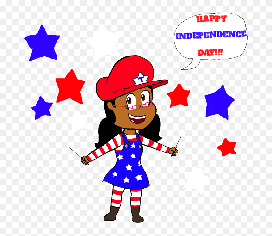 Transparent Happy Independence Day Clipart - Clip Art - Png Download