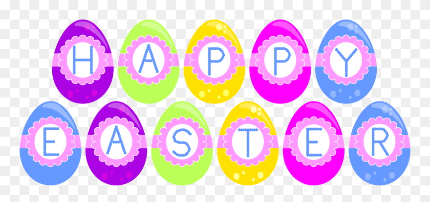 Stormdesignz Stormdesignz - Transparent Background Happy Easter Clipart - Png Download