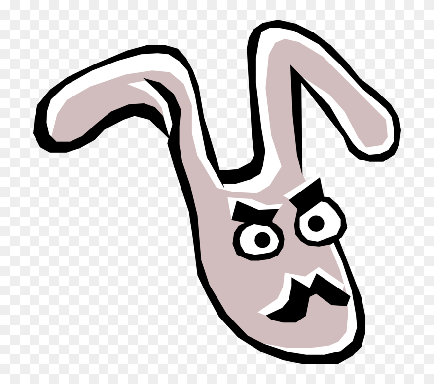 Vector Rabbit Tail Clipart