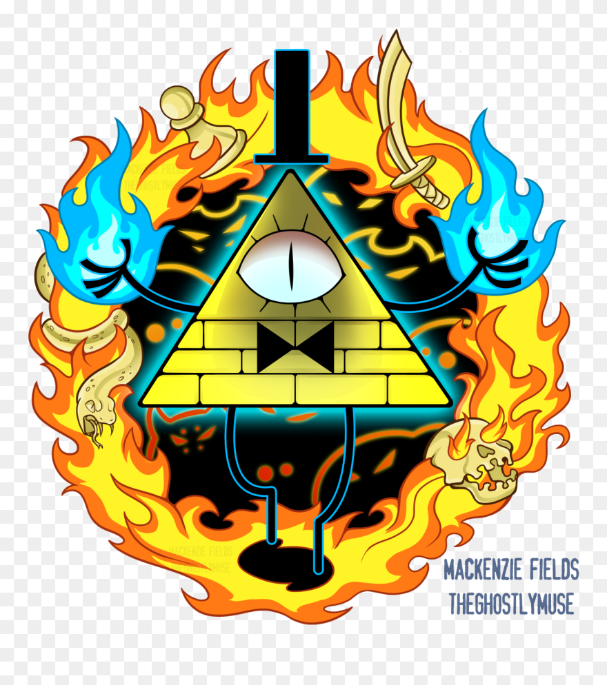 Here"s An Evil Asshole Cornchip Bill Cipher For Your - Beast With Just One Eye Clipart