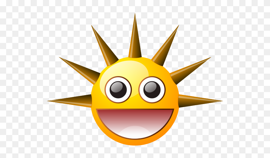 Spiky Smiley - New Civil Liberties Alliance Clipart