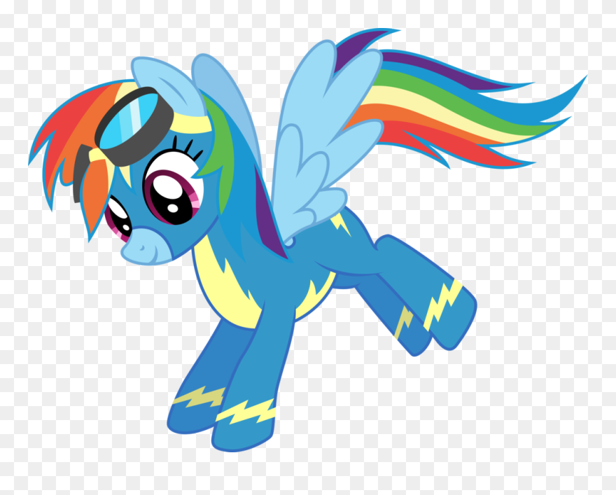 My Little Pony Rainbow Dash Equestria Daily - My Little Pony Rainbow Dash Wonderbolt Clipart