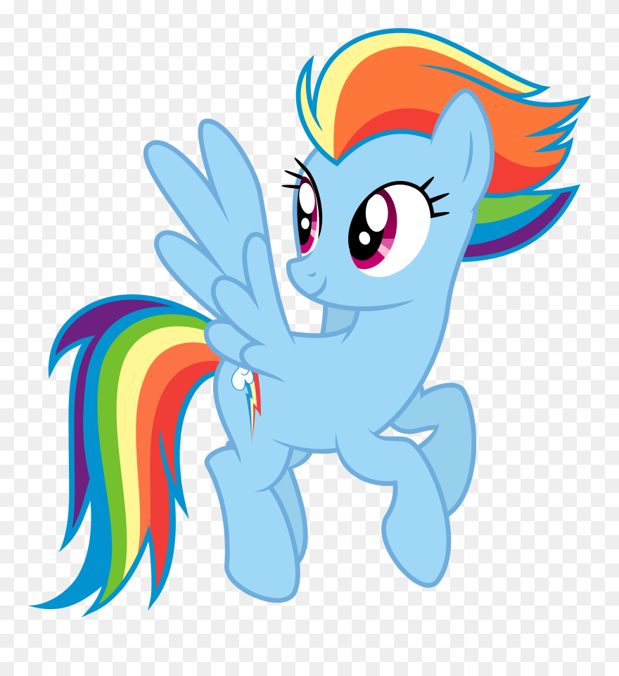 Pony Rainbow Dash Image Gif Art - Ember As A Pony Clipart