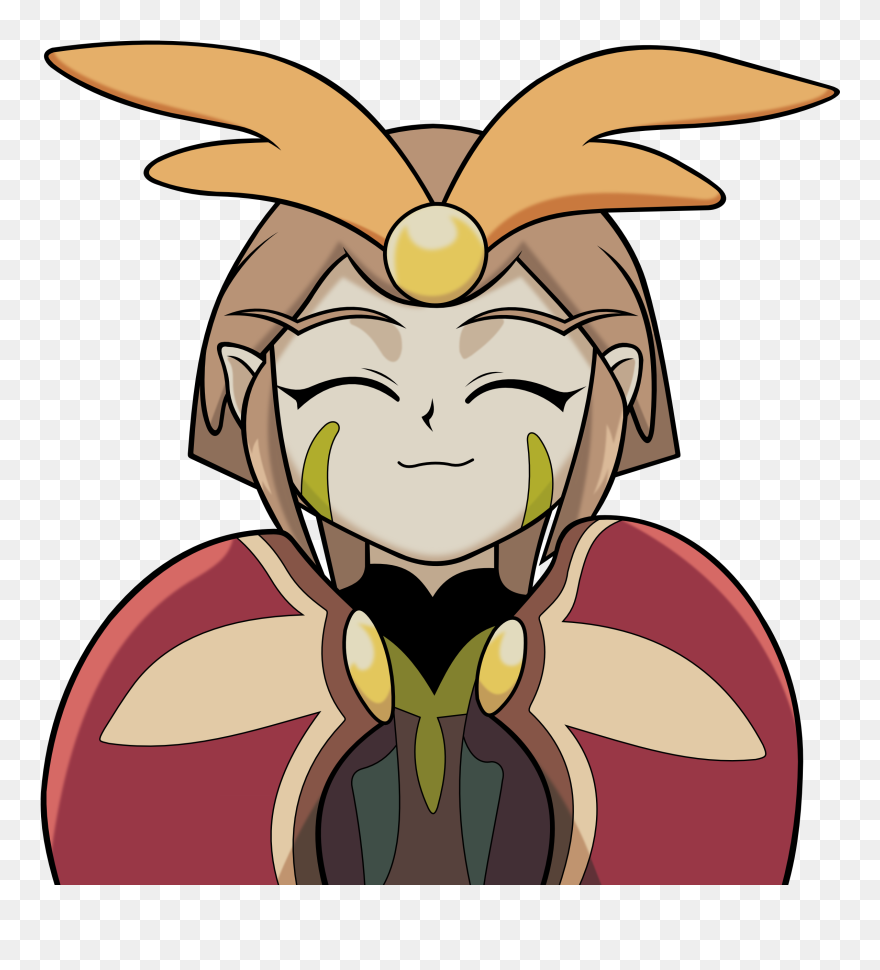 Anime Anime Tenchi Muyo Closed Eyes Simple Background - Cartoon Clipart