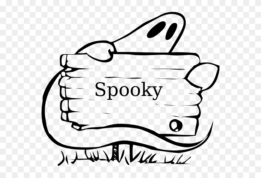 Spooky Clip Art - Png Download