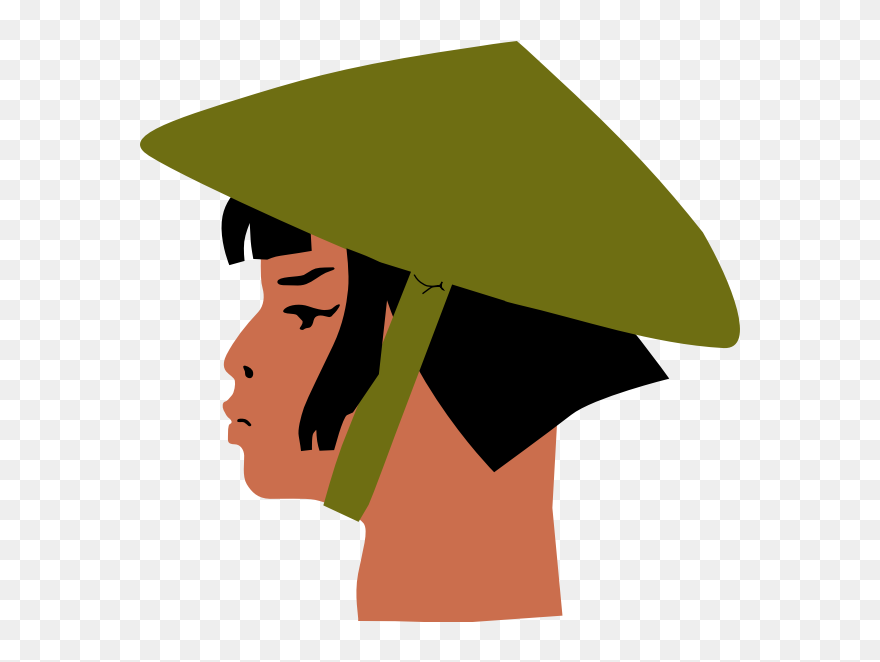 Asian Lady"s Head - Asian Clipart - Png Download