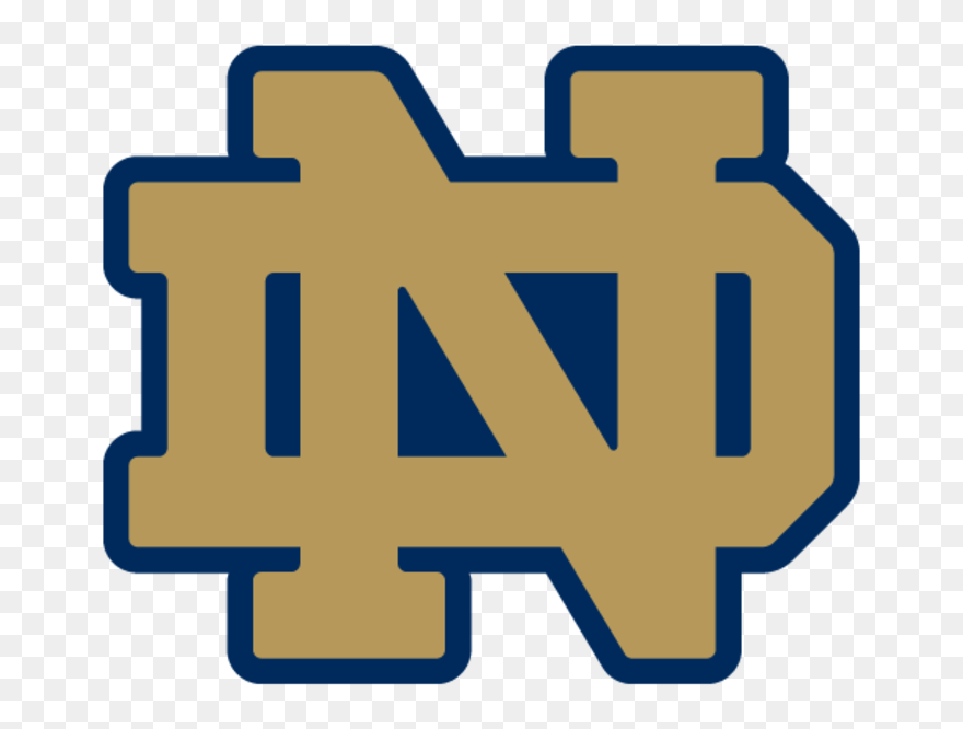 Notre Dame Football Clipart Vector Notre Dame Fighting - Notre Dame Emblem - Png Download