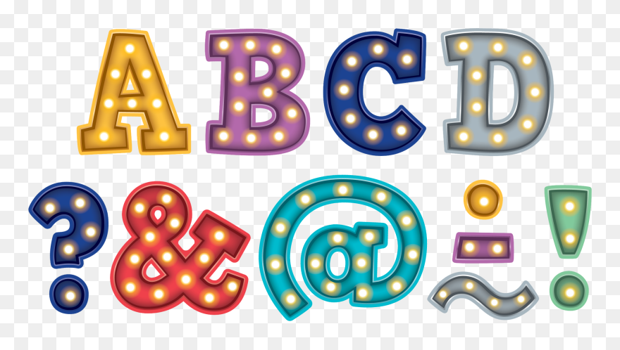 Block Letters Clipart