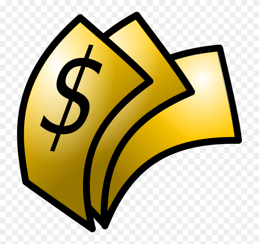 Monopoly Money Clipart Svg Freeuse Stock Money Bag - Dollars Clipart - Png Download
