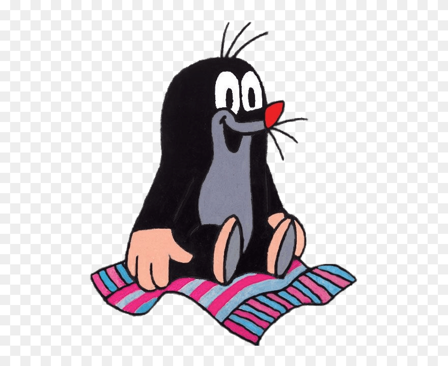 Mole Krtek Clipart