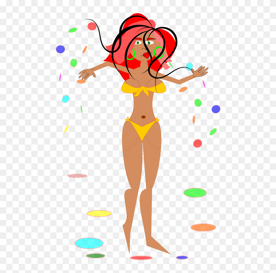 Passista - Carnival In Rio De Janeiro Clipart