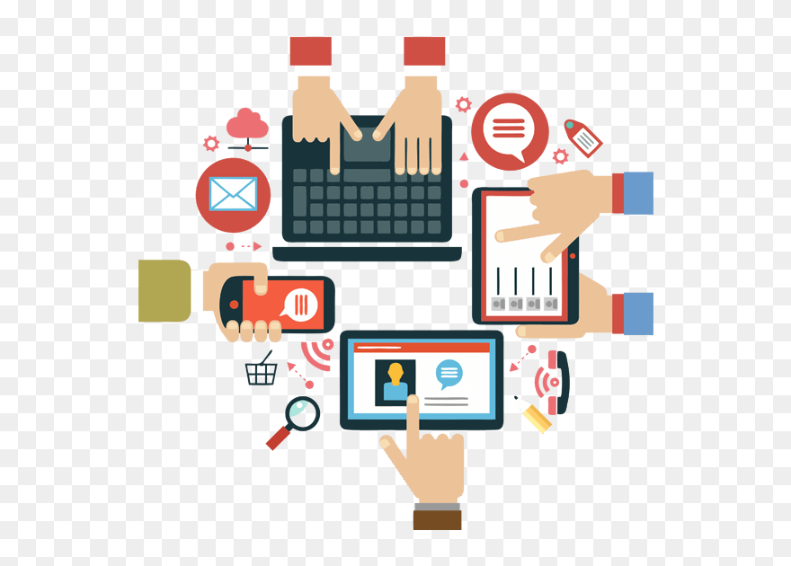 Digital Marketing Clip Art - Png Download