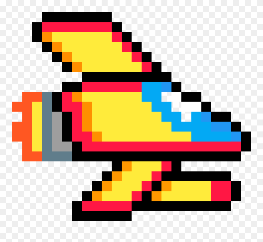 Red Hulk Pixel Art Clipart