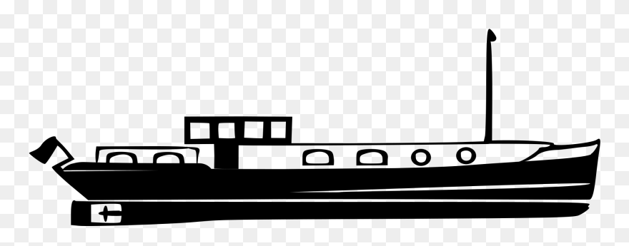 Clipart Boat Old Fashioned - Png Download