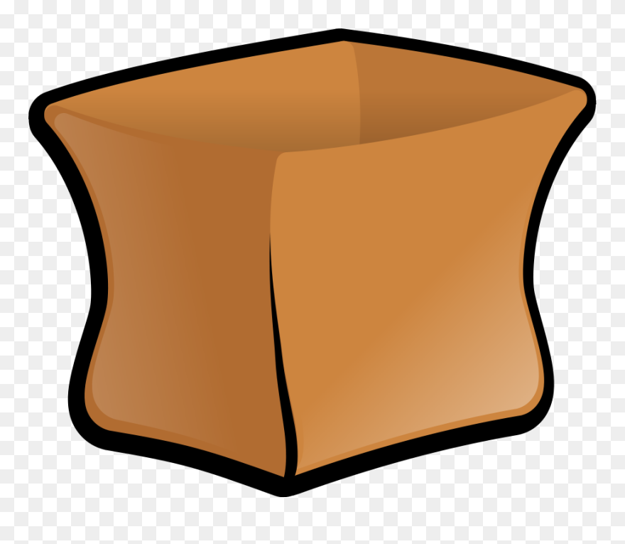 Sack Large 900pixel Clipart, Sack Design - Open Bag Clip Art - Png Download