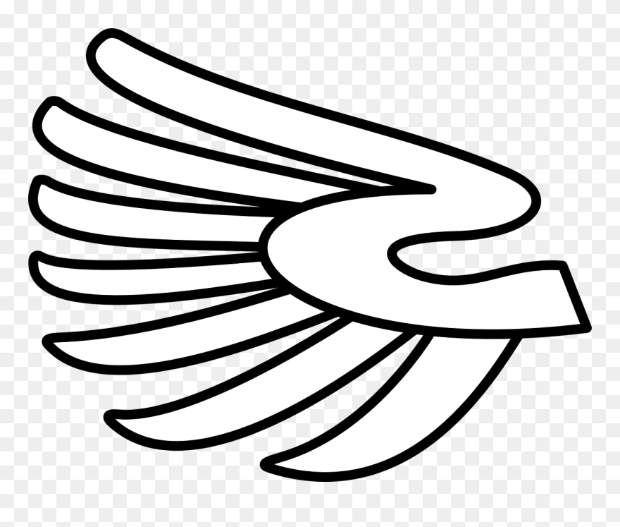 Heraldry Vector Illustrator - Heraldry Wing Transparent Clipart