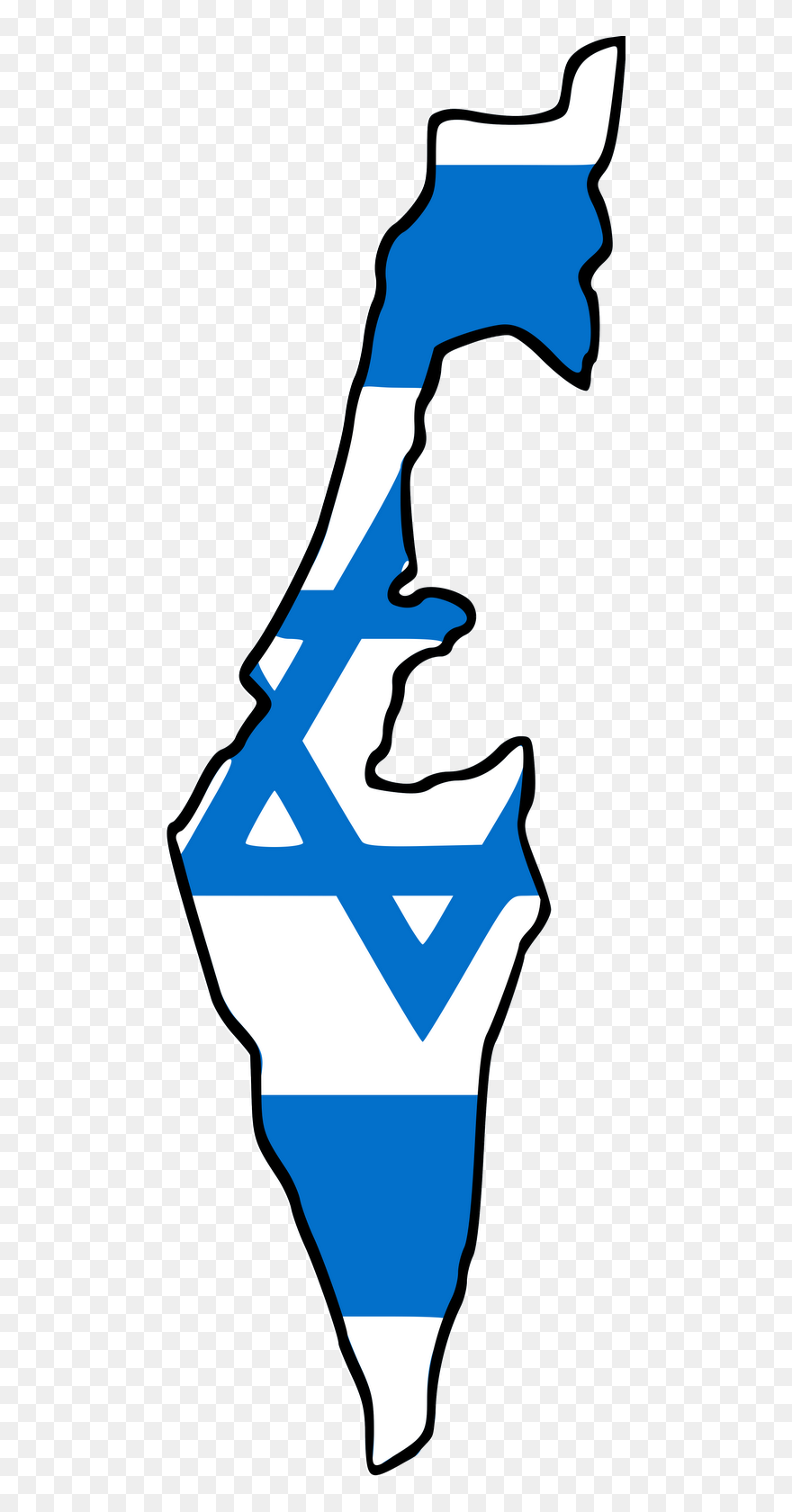 Israeli - Clipart - Israel Country And Flag - Png Download