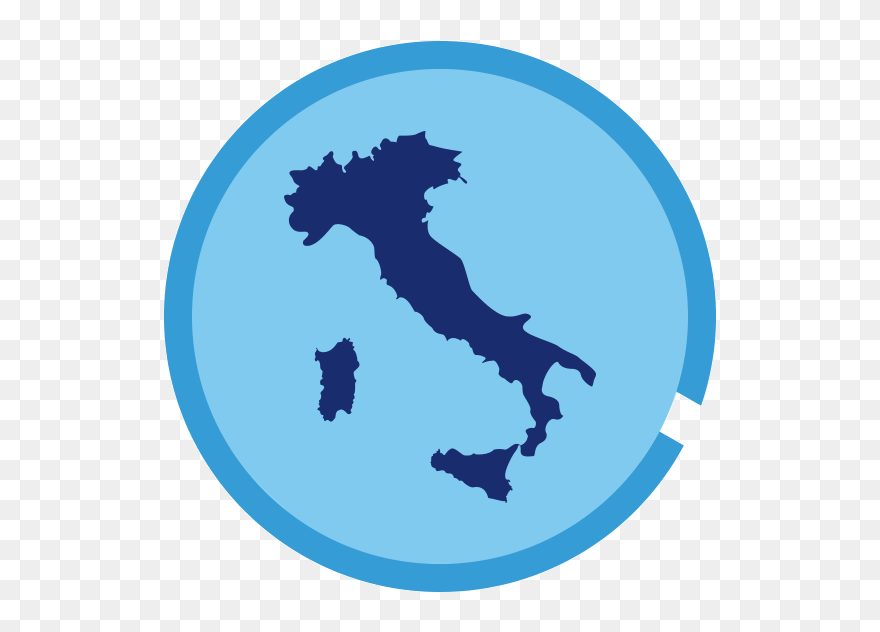 Italy Map Royalty-free Vector Graphics Clip Art - Capital Of Italy On Map - Png Download