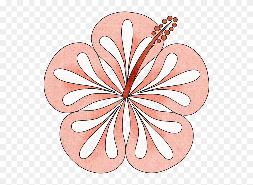 Flowers Of The Girls Luau Clipart - Lūʻau - Png Download