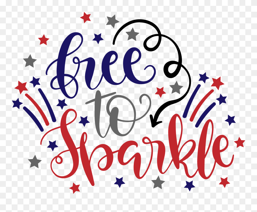 Transparent Patriotic Border Clipart - Calligraphy - Png Download