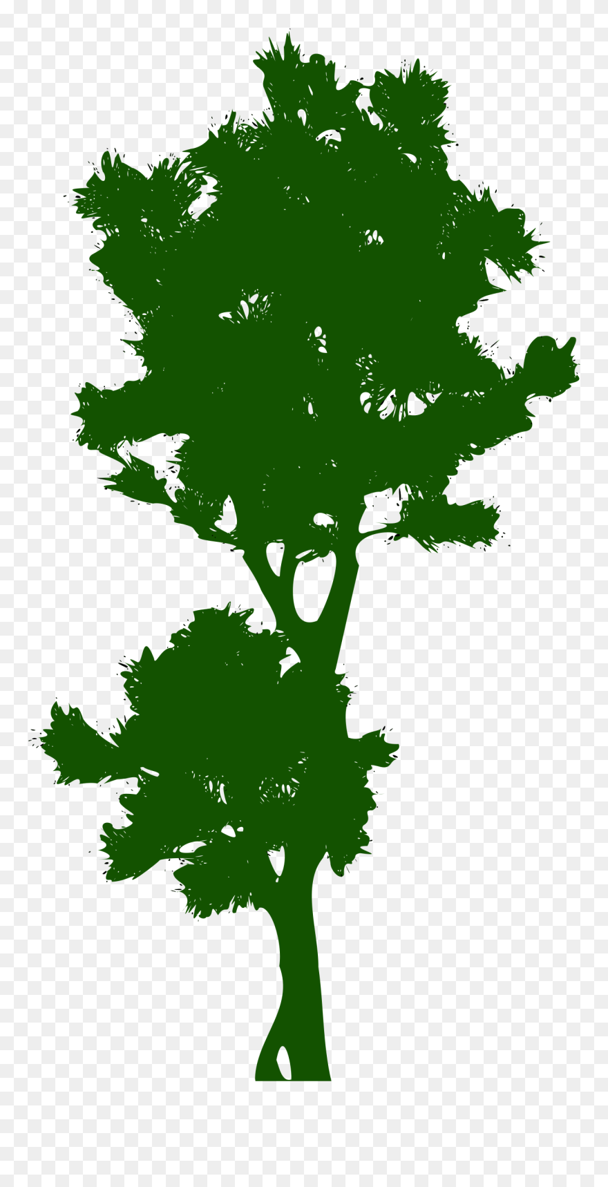 Tree Public Domain Clip Art - Pohon Tinggi Vektor - Png Download