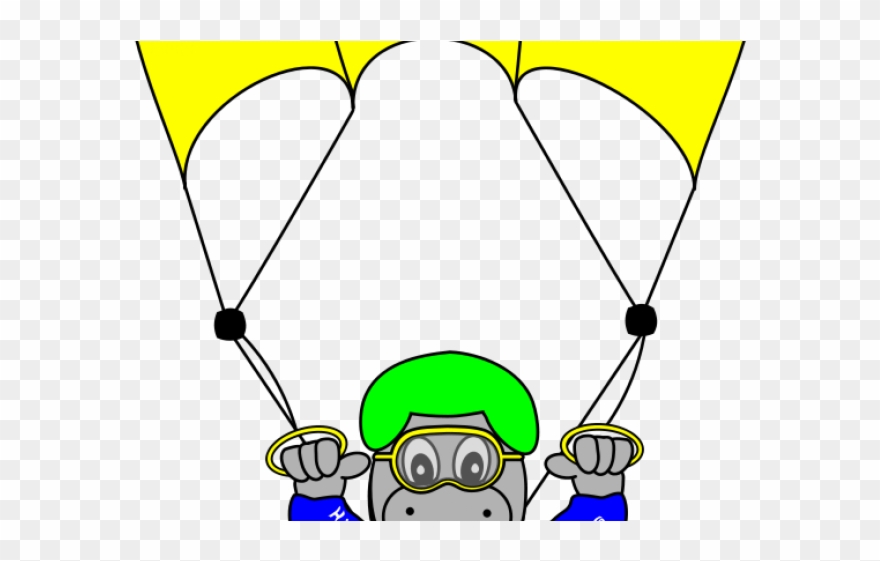 Parachute Clipart Cartoon - Clip Art - Png Download