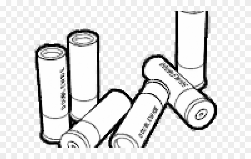 Drawn Shotgun Ammo - Gauge Clipart