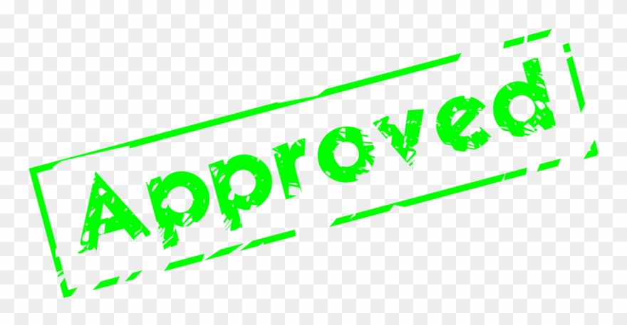 Approved Icon Transparent Download - Approved Stamp Clipart