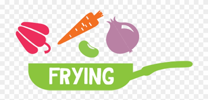 Heat 1tbsp Of Oil In A Pan And Get It As Hot As You - Graphic Design Clipart