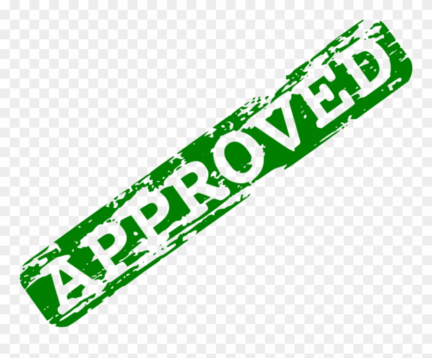 Approved Icon Transparent Download - Green Approved Stamp Png Clipart