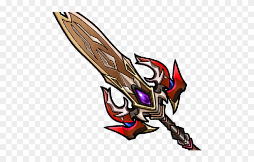 Weapon Clipart Knight Sword - Illustration - Png Download