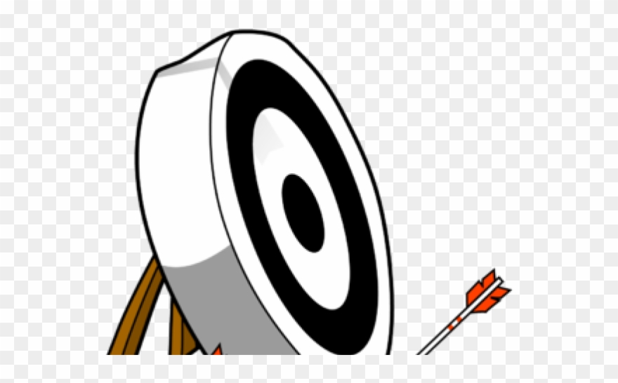 Target Clipart Miss - Arrow Missing Target - Png Download