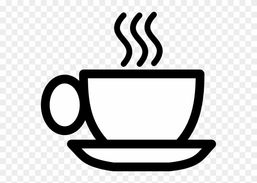 Clipart Transparent Library Many Interesting Cliparts - Clipart Black And White Cup - Png Download