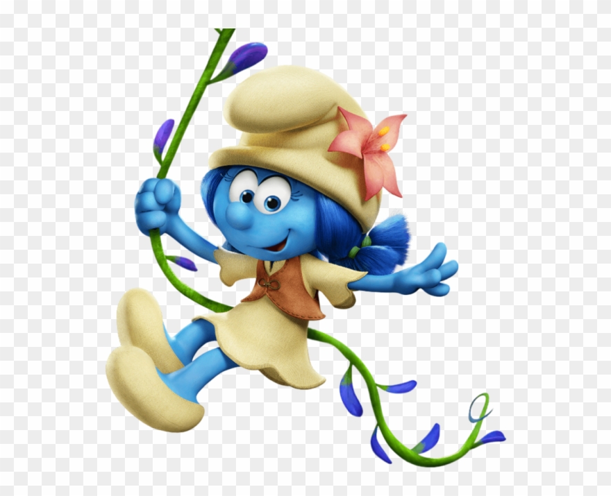 Smurfs Clipart Transparent - Smurfs The Lost Village Smurfs Lily - Png Download
