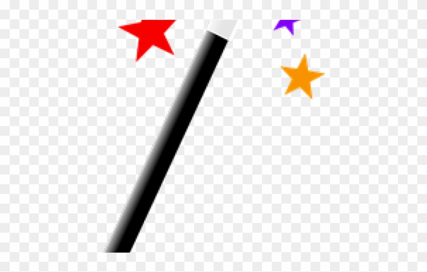 Magical Clipart Transparent - Transparent Magic Wand - Png Download
