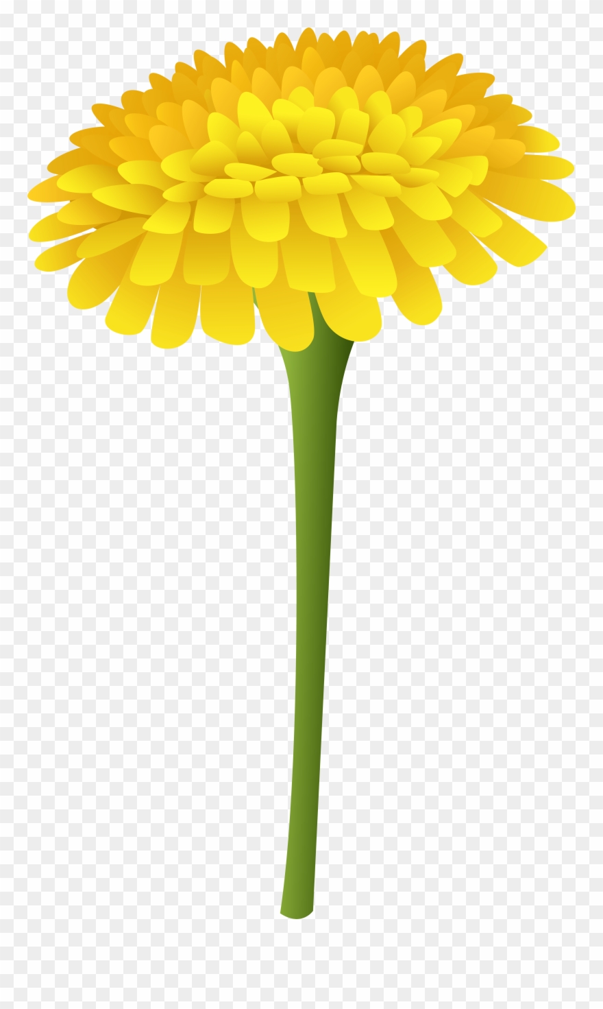 Dandelion Png Clip Art Imageu200b Gallery Yopriceville - Dandelion Clip Art Yellow Transparent Png