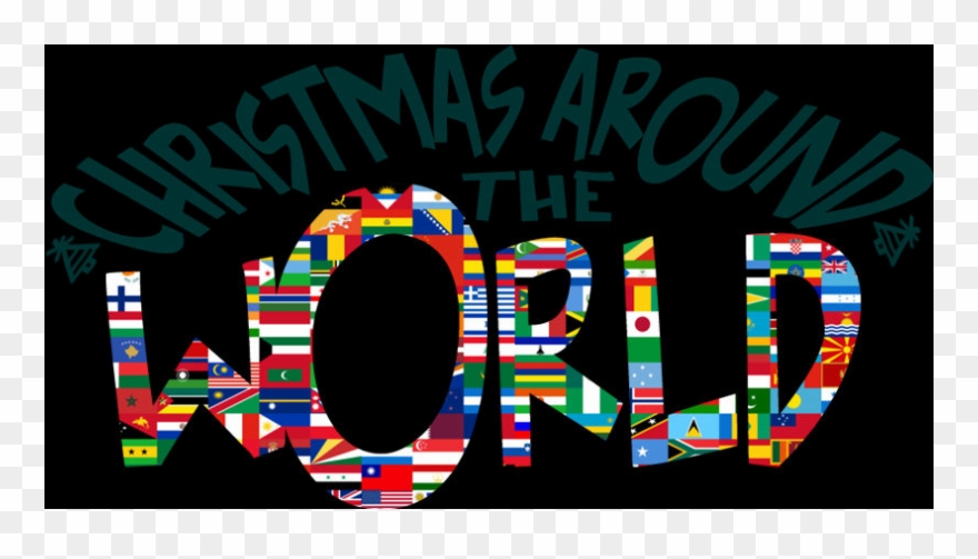 2018 Annual Christmas Parade - Flags Of The World Clipart