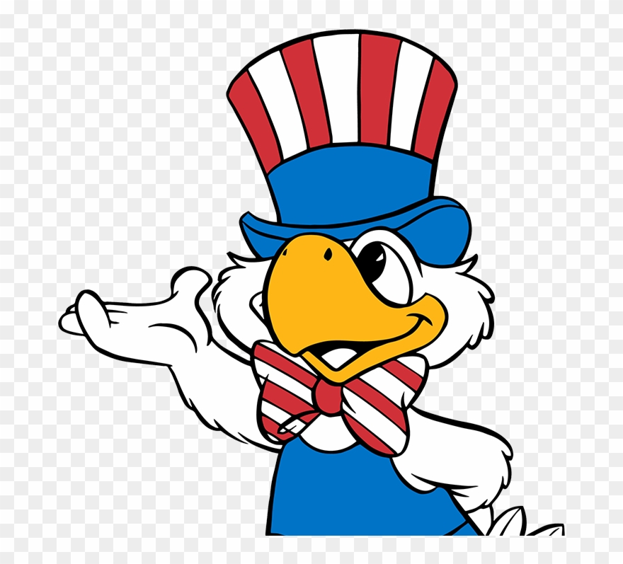 Sam Cropped - Sam The Olympic Eagle 1984 Clipart