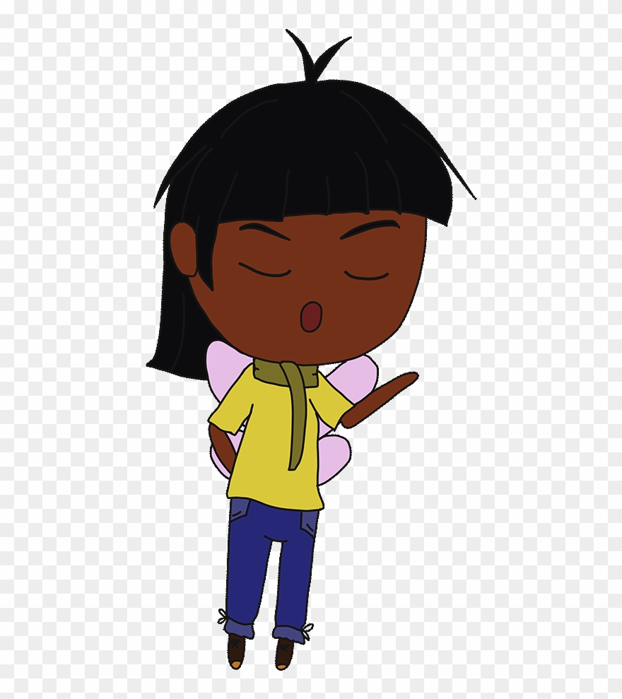 Alana - Black Hair Clipart