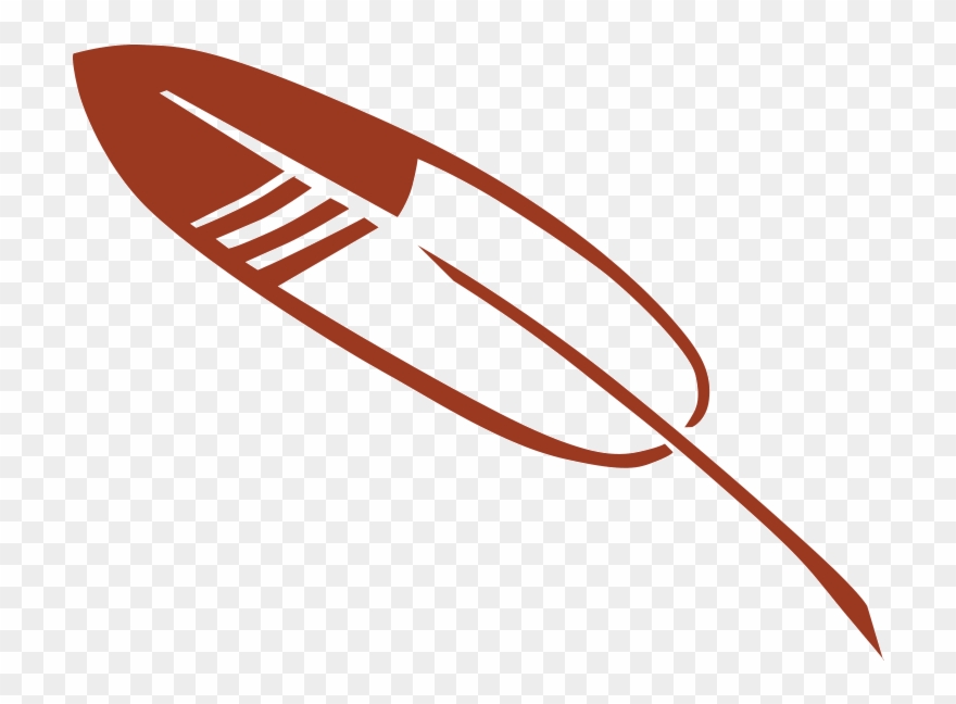 An Illustration Of A Feather - Illustration Clipart