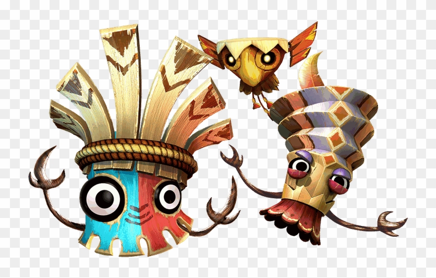 With A Little Bit Of Hocus Pocus, These Musical Hypnotists - Tiki Tong Donkey Kong Country Returns Clipart