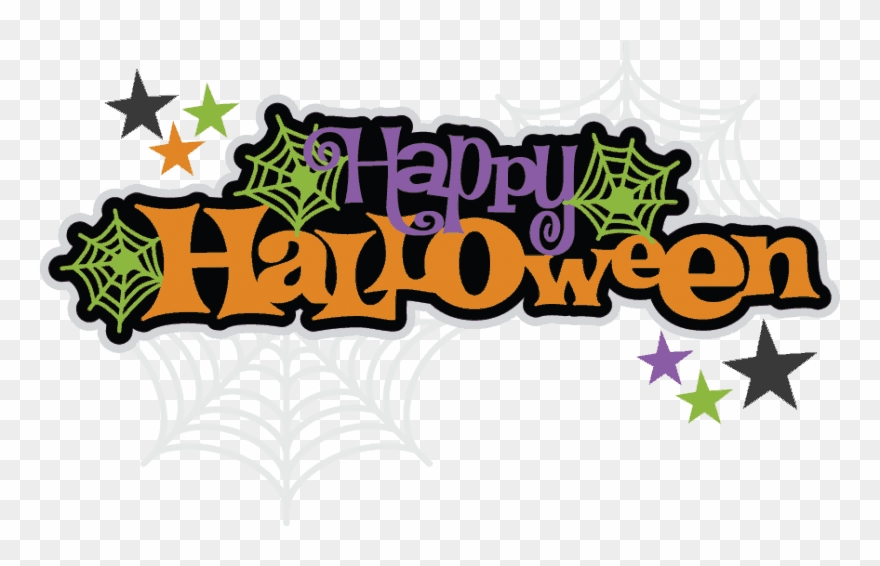 Happy Halloween - Happy Halloween Logo Png Clipart